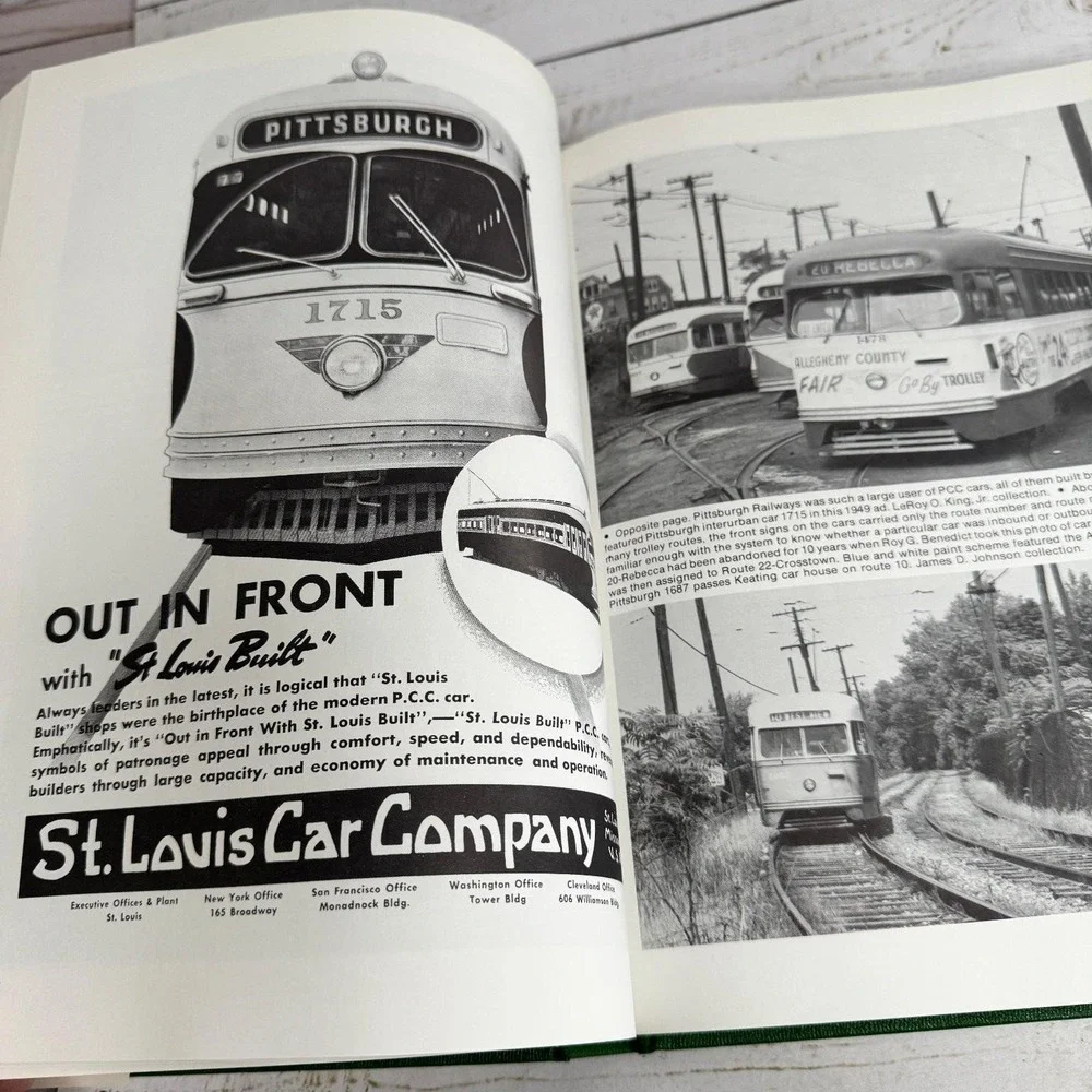 From Horsecars to Streamliners Alan R. Lind 1978 Illustrated Transport History